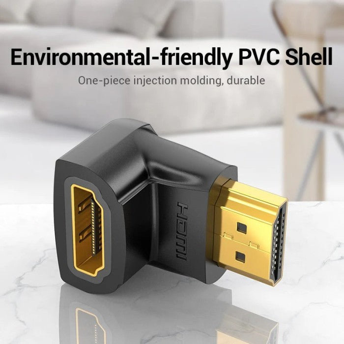 Vention HDMI 90 Degree Male To Female Adapter - AIO