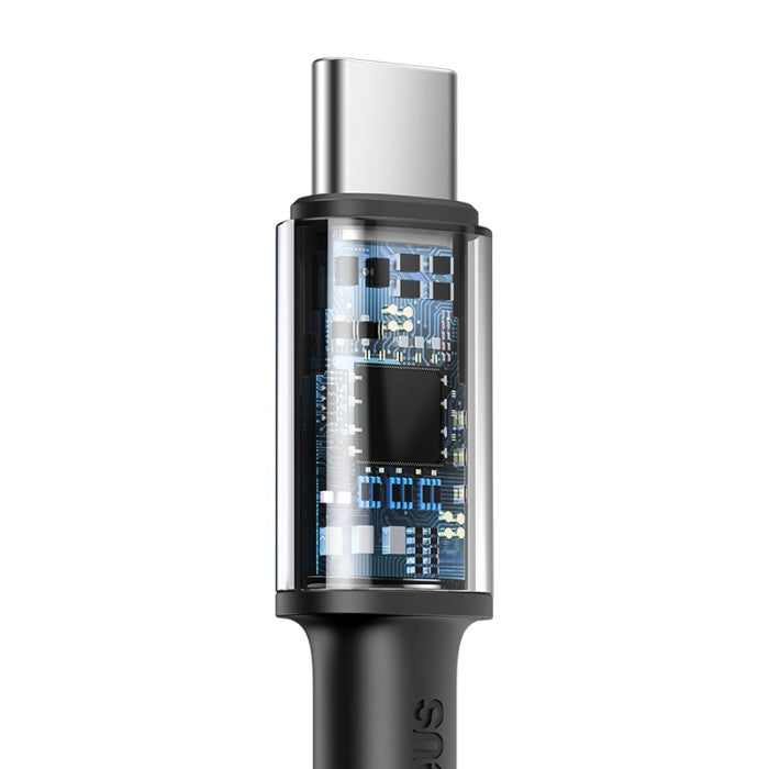 BASEUS High Density Braided Fast Charging Cable Type-C to iP 1M CATLGD