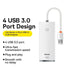 Baseus Lite Series USB Type C HUB to USB 3.0 4IN1 Ports
