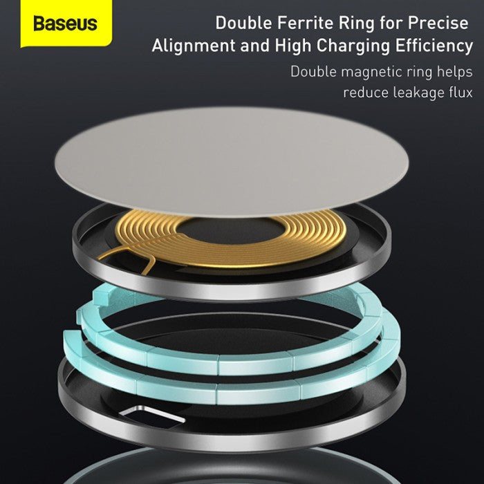 BASEUS Swan Magnetic Wireless Charger (Suit for iP12) - WXSW