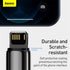 BASEUS Tungsten Gold Fast Charging Data USB to iP 2.4A 2m CALWJ-A