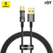 Baseus Explorer Series Auto Power-Off Data Cable USB to Type C 100W 1M