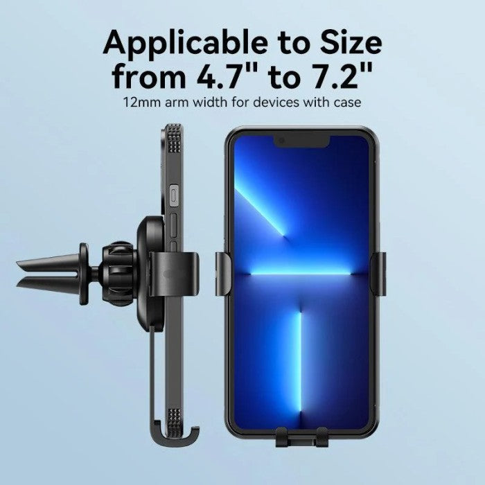 Vention Auto-Clamping Car Phone Mount With Duckbill Clip Square Fashion - KCT