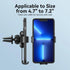 Vention Auto-Clamping Car Phone Mount With Duckbill Clip Square Fashion - KCT