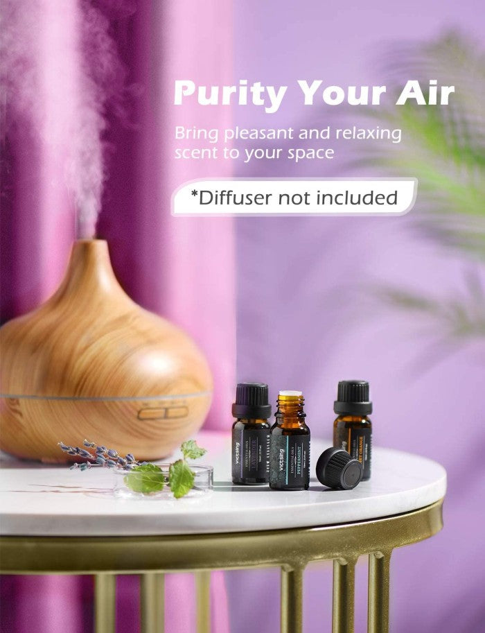 MPOW - Homasy Essential Oils Gift Set 12pcs x 10ml - VTHM647