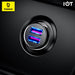 Baseus Quick Car Charger Circular Plastic A+A 30W Dual QC3.0