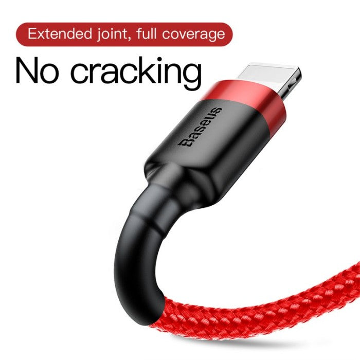 Baseus Cafule Kabel Charger USB A to Lightning 2M - CALKLF-C