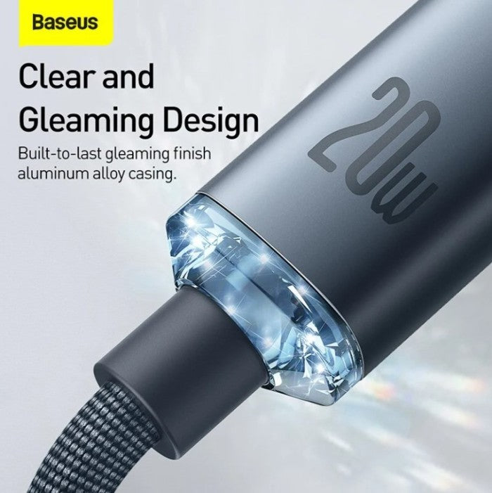 Baseus Crystal Shine Fast Charging Data Cable type-C to iP 20W CAJY02