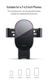 BASEUS Simplism Gravity Car Mount Holder with Suction Base - suyl-jy