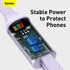 BASEUS Bright Mirror 1-for-3 Data Cable USB to MLC 1.2m 66W - CAMLC-MJ