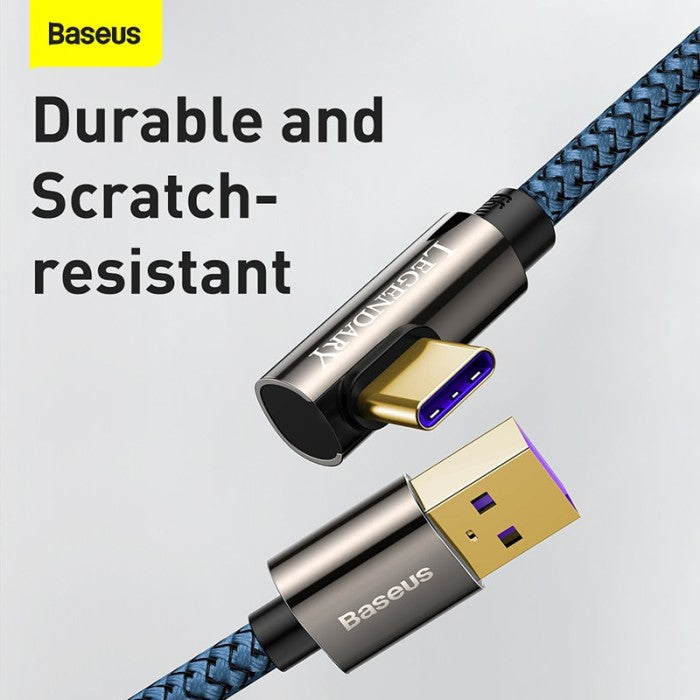 BASEUS Legend Series Elbow Fast Charging Data Cable USB to Type-C 66W