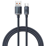 BASEUS Crystal Shine Series Fast Charging USB to C 100w 2m CAJY05