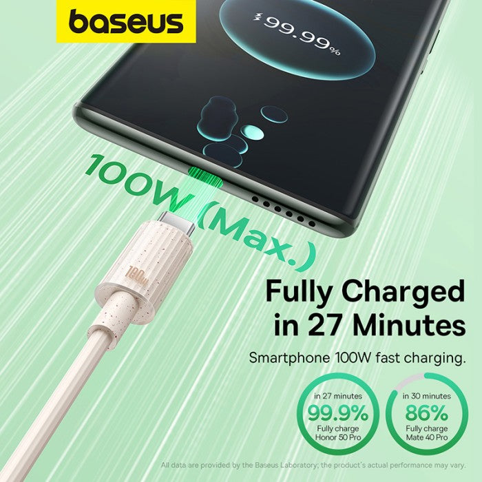 Baseus Kabel Charger USB to Type-C Fast Charging 100W 1m