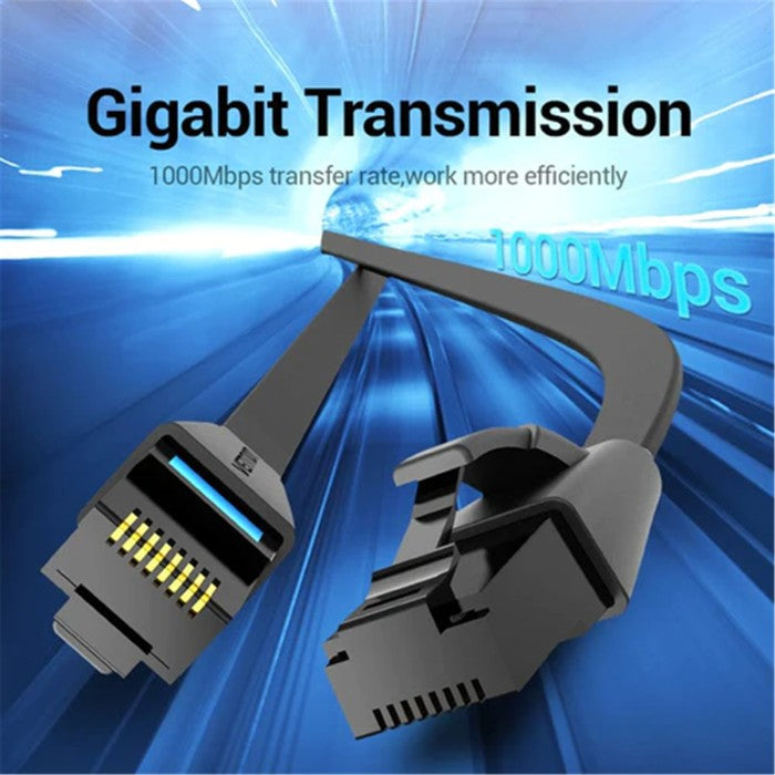 Vention Kabel LAN Flat Cat.6 UTP Patch Cable RJ45 1000Mbps 15M 20M 30M 35M 40M  50M - IBJ