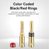 Vention Konektor Speaker Jack Banana Plugs Gold Plated - BFD
