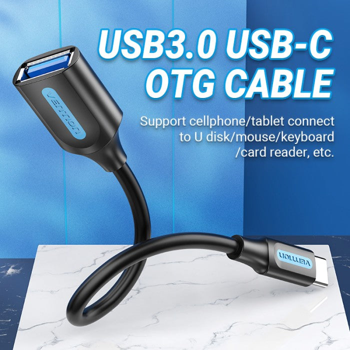 Vention Kabel  OTG USB Type C To USB A 3.0 Female Adapter - CCV