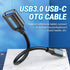 Vention Kabel  OTG USB Type C To USB A 3.0 Female Adapter - CCV