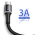 BASEUS halo data cable USB For Type-C 3A 0.5m CATGH-A