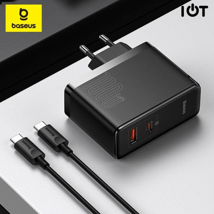 Baseus GaN5 Pro Fast Charger C+U 100W EU