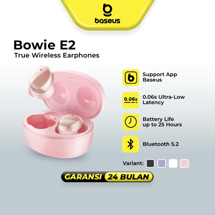 Baseus Bowie E2 TWS True Wireless Earphones - NGTW09