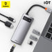 BASEUS Metal Gleam Series 6-in-1 Multifunctional Type-C HUB Docking