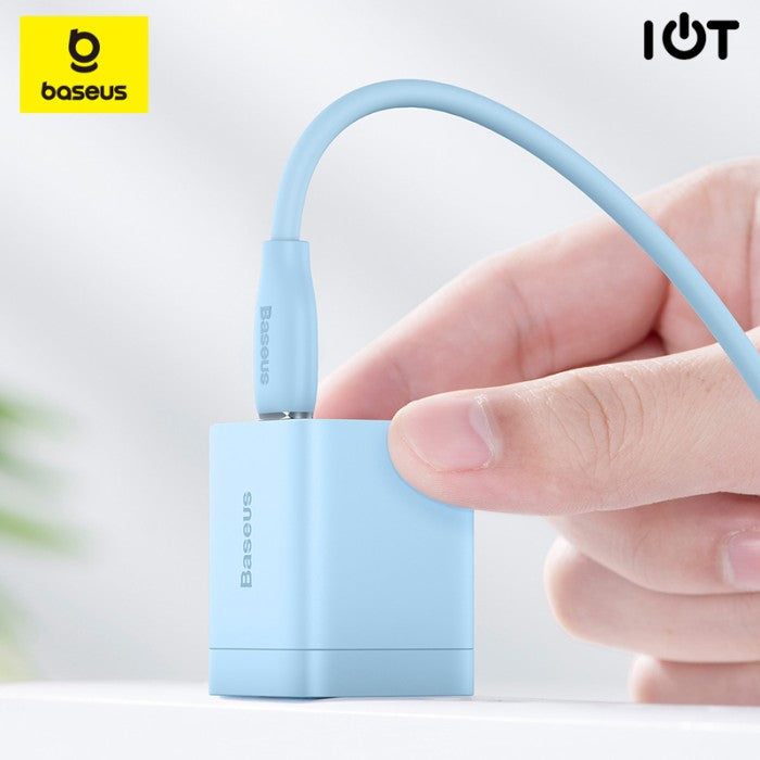 BASEUS Super Si Pro Quick Charger 1C 20W + cable c to ip CN CCSP03