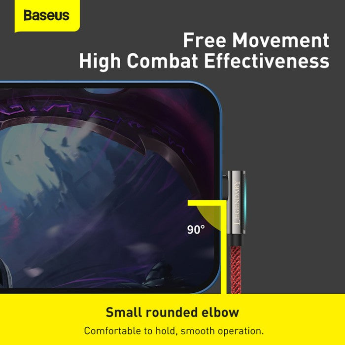 BASEUS Legend Series Elbow Fast Charging Data Cable Type-C to iP 20W