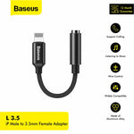 BASEUS iPhone Male to 3.5mm Female Adapter L3.5 - CALL3