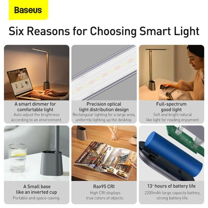 Baseus Smart Eye Series Reading Desk Lamp - DGZG