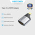Vention Adapter Alloy Type-C to HDMI 2.0 Converter - TCA