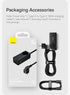 GAN3 PRO Desktop Powerstrip AC+2U+2C 65W EU (Inc: Baseus Xiaobai)-PSZM