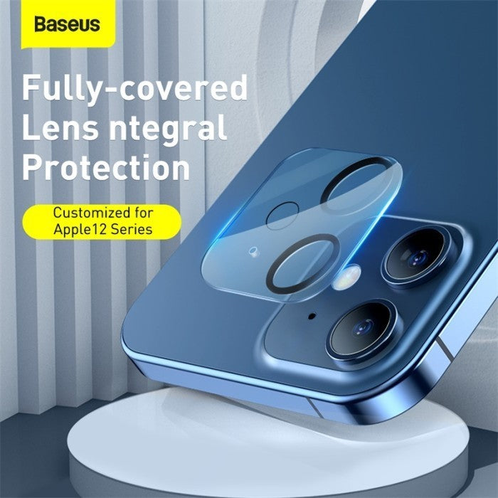 Baseus Full-Frame Lens Film For iPhone 12 (2pcs)