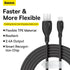 Baseus Pudding Series Fast Charging Cable USB to iP 2.4A 2M