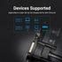 Vention Kabel Ekstension VGA (3+6) Cable Male to Male Ferrite Cores 1080P 60Hz 20M 25M - DAE
