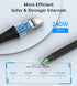 Choetech XCC-1051 Data Cable Charger Magnetic 240W USB Type C to C 1.8M Braided