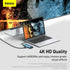 Baseus Metal Gleam Series 6-in-1 Multifunctional Type-C Blue