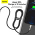BASEUS Cafule Series Metal Data Cable Type-C to iP 20W 2m- CATLJK-B0