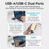 Vention Card Reader 2in1 USB 3.0 A+C SD TF Dual Drive Letter - CLK