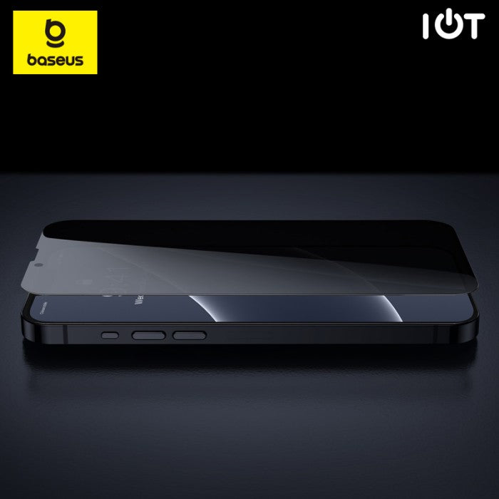 Baseus Tempered Glass anti spy function For iP 13 / 13 pro