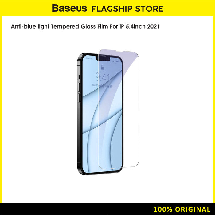 Baseus Anti-blue light Tempered Glass Film For iP 5.4inch - SGBL020302