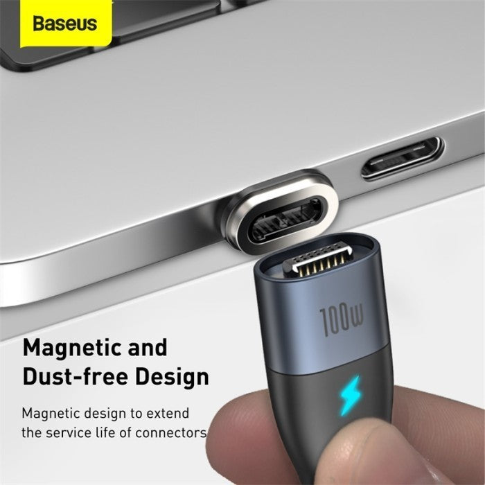 Baseus Zinc Magnetic Data Cable Type-C to C 100W 1.2m