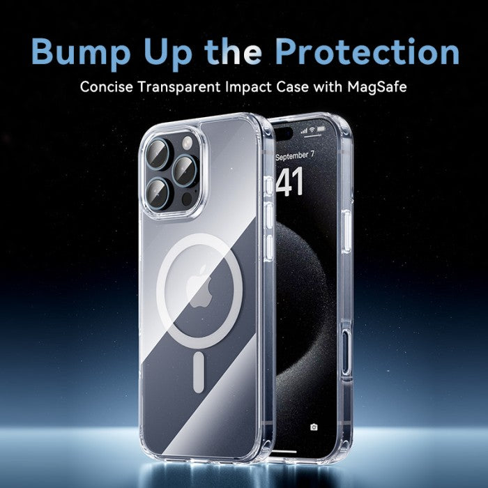 Vention Concise Cassing iPhone 16 Plus Pro Max Magnetic Magsafe Transparet Case - KUG