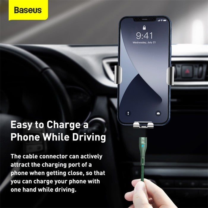 BASEUS Zinc Magnetic Safe Fast Charging Cable C to IP 1m PD 20W CATLXC