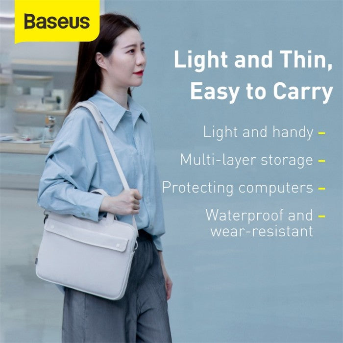 BASEUS Basics Series 13" Shoulder Laptop Bag - LBJN-G