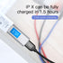 BASEUS Three Primary Colors 3-in-1 Cable USB For M+L+T 3.5A 30CM CAMLT