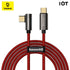 BASEUS Legend Series Elbow Fast Charging Data Cable Type-C to C 100W