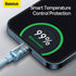 BASEUS Kabel Crystal Shine Fast Charging Data Type-C to iP 20W-CAJY001