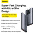 Baseus GaN5 Pro Ultra-Slim Fast Charger C+U 65W (Overseas Edition)