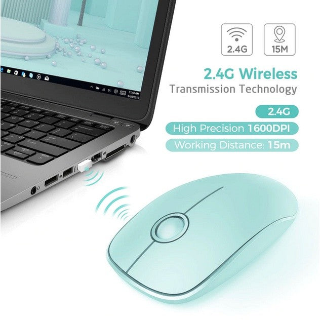 Mpow Wireless Mouse 2.4G with USB Nano Receiver GEPC071