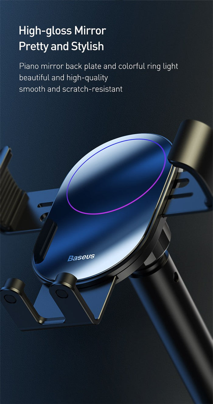 BASEUS Simplism Gravity Car Mount Holder with Suction Base - suyl-jy